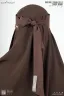 AMEERA SAUDI STYLE DOUBLE PART SHORT NIQAB | GT-1716