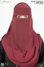 AMEERA SAUDI STYLE DOUBLE PART SHORT NIQAB | GT-1718
