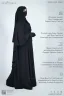 ANIKA CAPE STYLE ABAYA GOWN | GT-1485