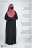 MUHTASIM PLAIN ABAYA | GT-1504