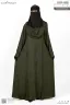 YUSRA THE LUXURY PLAIN ABAYA | GT-1618