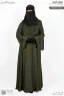 YUSRA THE LUXURY PLAIN ABAYA | GT-1618