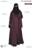 AYAAT OPEN BUTTON ABAYA | GT-1608
