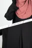ABAYA ZAHRA PLEATED PLAIN ABAYA | GT-1797
