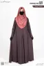 ABAYA ZAHRA PLEATED PLAIN ABAYA | GT-1799