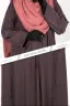 ABAYA ZAHRA PLEATED PLAIN ABAYA | GT-1799