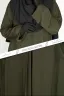 ABAYA ZAHRA PLEATED PLAIN ABAYA | GT-1801