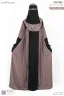 RUBI CONTRAST ABAYA | GT-1645