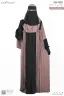RUBI CONTRAST ABAYA | GT-1645