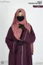 AMREEN PIPING ABAYA | GT-1824