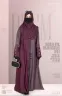 BUSHRAH CONTRAST ABAYA | GT-1849