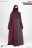 BUSHRAH CONTRAST ABAYA | GT-1849
