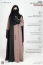 BUSHRAH CONTRAST ABAYA | GT-1853
