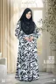 ABAYA AL-HASEEN-PREMIUM BOX PLEATED ABAYA | GT-1983