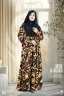 ABAYA AL-HASEEN-PREMIUM BOX PLEATED ABAYA | GT-1986