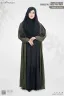 ABAYA AL-KHUSBU-SHRUG STYLE SINGLE PART ABAYA