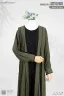 ABAYA AL-KHUSBU-SHRUG STYLE SINGLE PART ABAYA