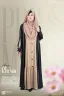 ABAYA AL-KHUSBU-SHRUG STYLE SINGLE PART ABAYA
