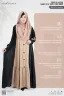 ABAYA AL-KHUSBU-SHRUG STYLE SINGLE PART ABAYA