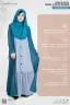 ABAYA AL-KHUSBU-SHRUG STYLE SINGLE PART ABAYA