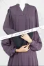 ABAYA AL-MUNEERA PREMIUM PLEATE DESIGN ABAYA | GT-1989