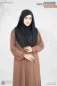 ABAYA AL-MUNEERA PREMIUM PLEATE DESIGN ABAYA