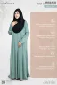 ABAYA AR-RAFI'AH-PREMIUM SLEEVE BUTTON ABAYA