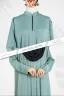 ABAYA AR-RAFI'AH-PREMIUM SLEEVE BUTTON ABAYA