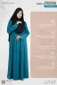 ABAYA AR-RAFI'AH-PREMIUM SLEEVE BUTTON ABAYA