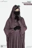 DESIGNER PLEATED KAFTAN ABAYA | GT-1878