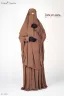 HAYA PREMIUM - 3 PART ABAYA SET | GT-1423