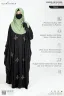 LUXURY DESIGNER KARCHUPI KAFTAN ABAYA | GT-1831