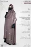 DESIGNER KARCHUPI POCKET ABAYA | GT-1959