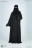 PREMIUM SHRUG ABAYA - 3 PART SET | GT-1472