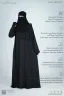 PREMIUM SHRUG ABAYA - 3 PART SET | GT-1472