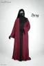 PREMIUM SHRUG ABAYA - 3 PART SET | GT-1474