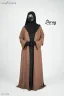 PREMIUM SHRUG ABAYA - 3 PART SET | GT-1475
