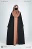 SHRUG ABAYA 3 PART SET | GT-1530