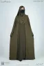 PREMIUM SHRUG ABAYA - 3 PART SET | GT-1541