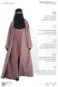 PREMIUM SHRUG ABAYA - 3 PART SET | GT-1581