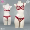 Floral Embroidery Mesh Sexy Lingerie Set For Women | Flower Transperant