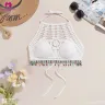Knitted Beach Crop Tops for Summer | Mim Bra