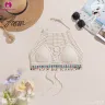 Knitted Beach Crop Tops for Summer | Mim Bra