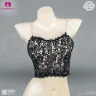 Lace Style Young Lady Tan Tops , beach tops | Tang Tops