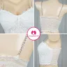 Lace Style Young Lady Tan Tops , beach tops | Tang Tops