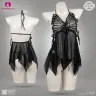 Sexy Backless Butterfly Nighty Set | Butterfly Net Nighty