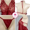Sexy Backless Butterfly Nighty Set | Butterfly Net Nighty