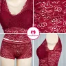 Passionate & Cute Mesh Net Style Bra and Panty Set | Megy Hata