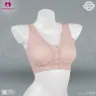 Supper Breathable Front Open Button Ice Mesh Bra | Font