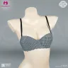 Ultra Light Soft Padded Slim Bra | Print Back Huk